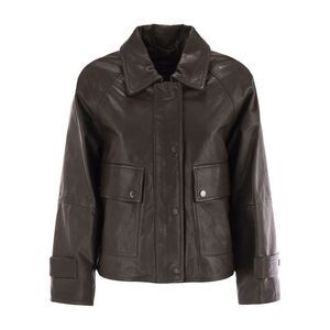 Weekend Maxmara Women Berbice - Nappa Leather Shirt Jacket